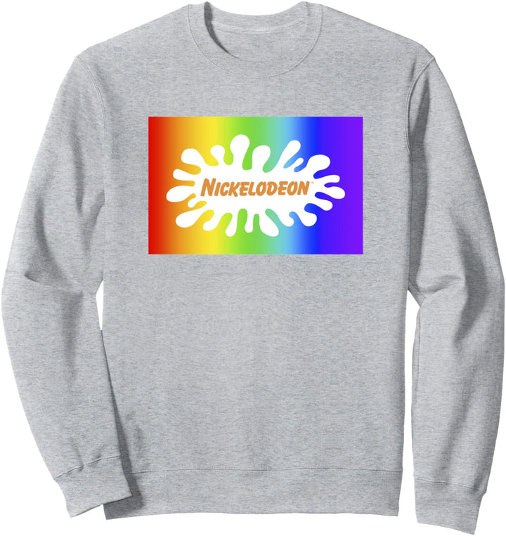 Nickelodeon Pride Rainbow Gradient Logo Sweatshirt