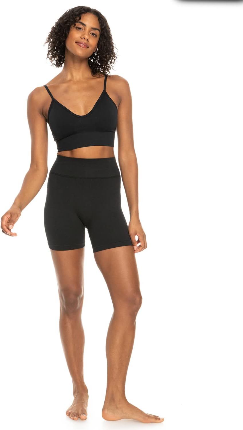 Roxy Damen Chill Out Seamless Sport-BH XS-S Anthrazit, XS-S Anthrazit