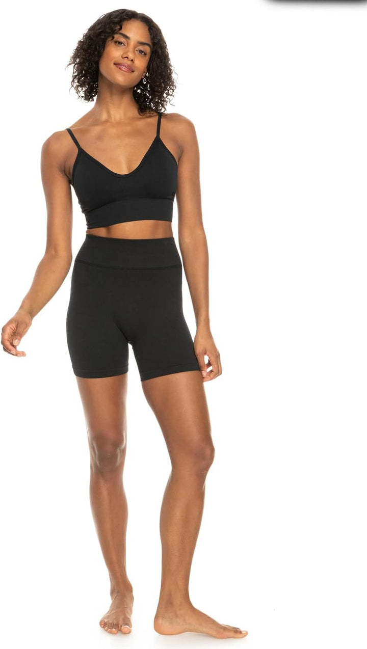 Roxy Damen Chill Out Seamless Sport-BH XS-S Anthrazit, XS-S Anthrazit