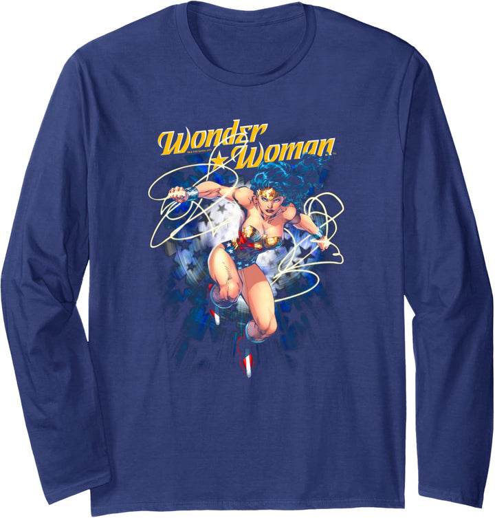 Wonder Woman Starburst Langarmshirt