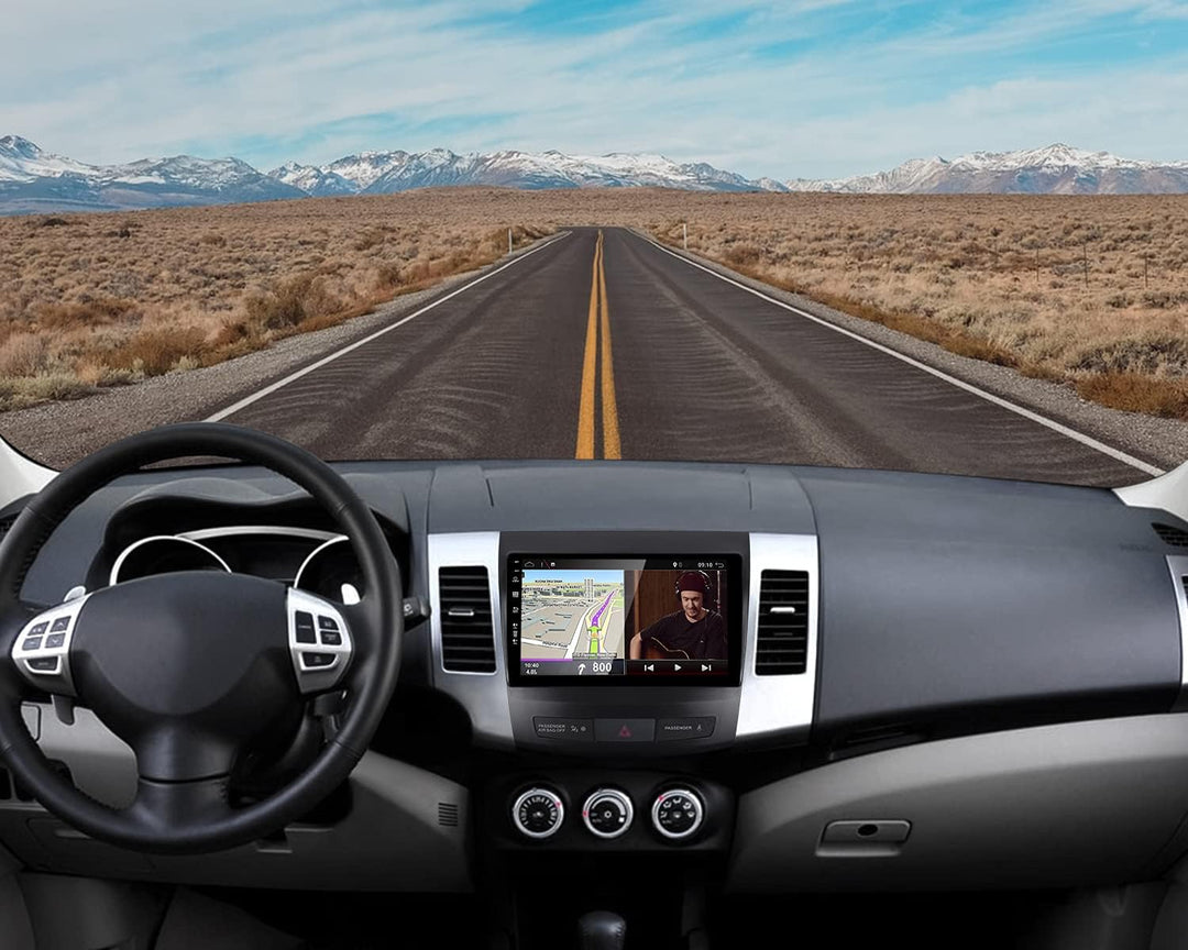 JOYX Android 15 Autoradio Passt für Mitsubishi Outlander (2008-2015) - 2G+64G - Eingebaut DSP/Carpla