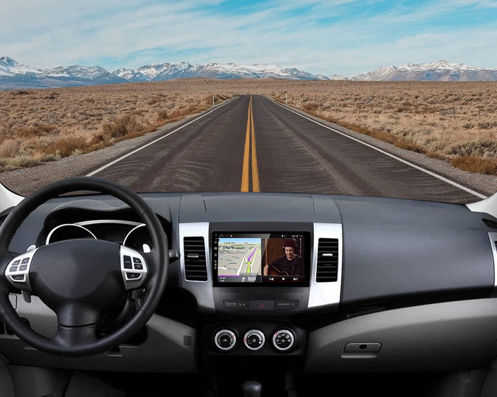 JOYX Android 15 Autoradio Passt für Mitsubishi Outlander (2008-2015) - 2G+64G - Eingebaut DSP/Carpla