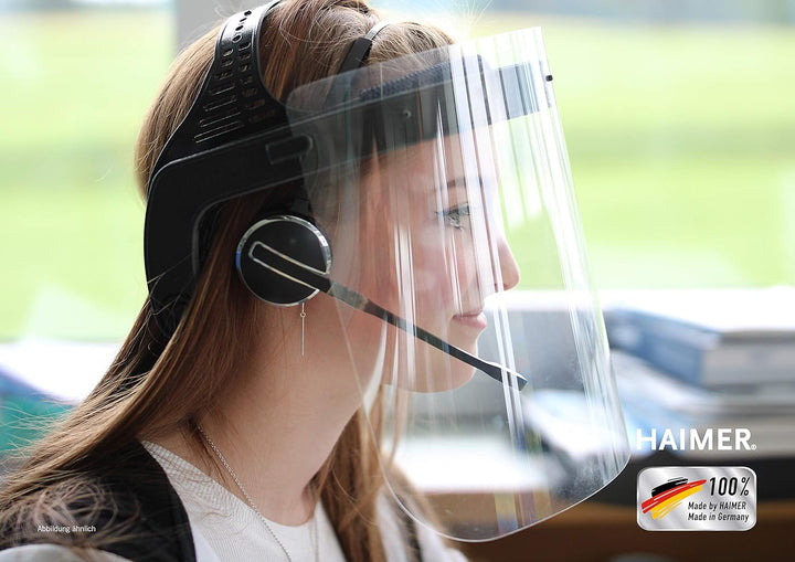 5x HAIMER Face Shield Schutzmaske Model1 - 0,175 mm