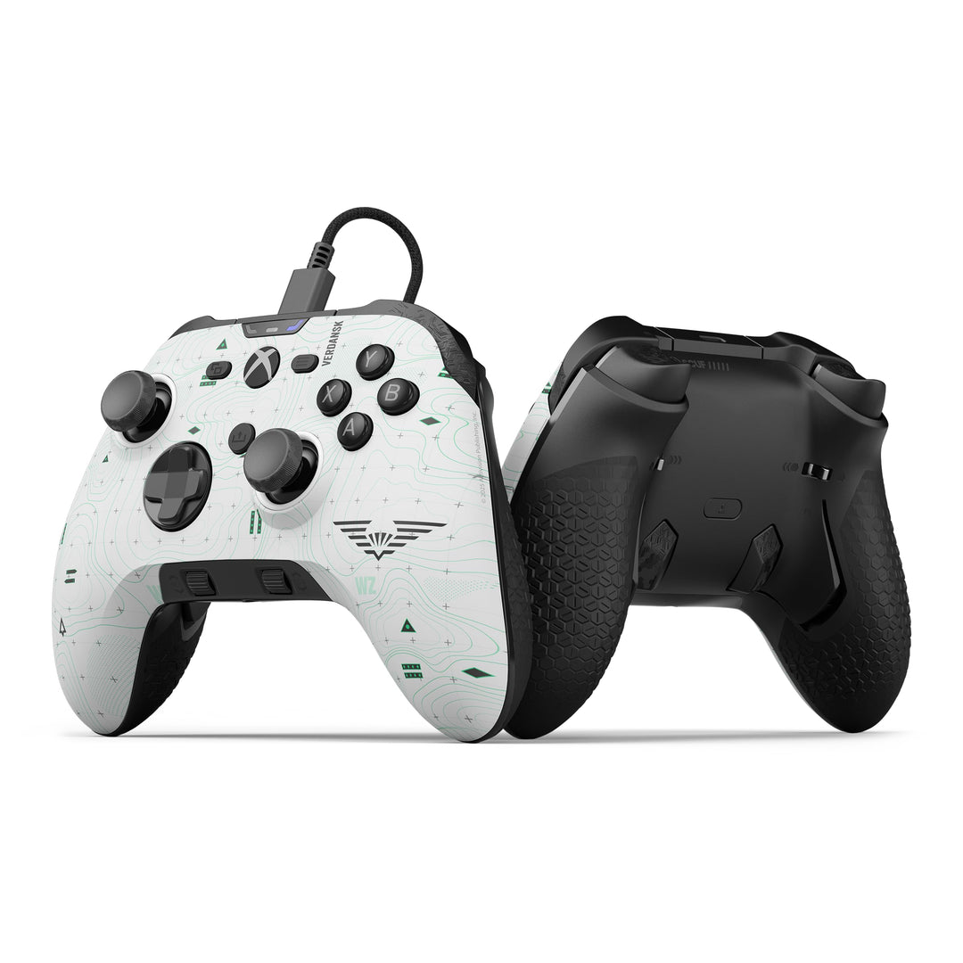 Scuf VALOR PRO COD Warzone (Light) Xbox-Controller mit Kabel – Anpassbare Rücken-Paddles, Sofort-Tri