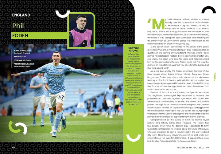 The Stars of Football: The World's Best 2024 Players, Gebundenes Buch