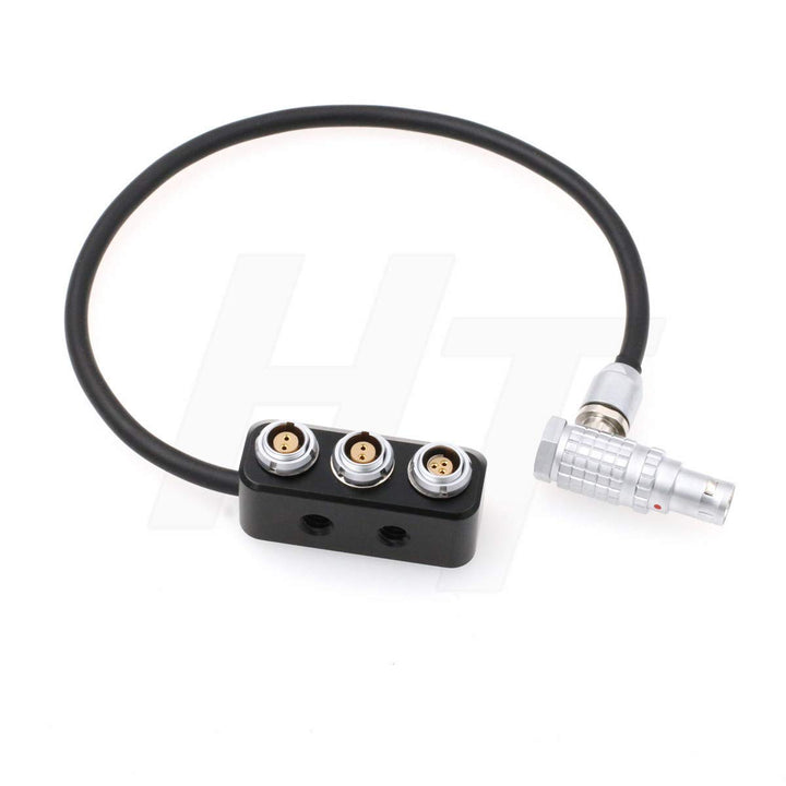 HangTon EXT-RS Adapter Splitter Box für ARRI Alexa Mini Kamera 7 Pin auf Fischer 3 Pin und 0B 2 2 Pi