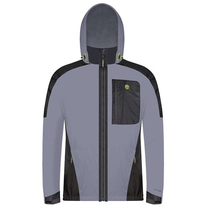 Proviz Men's REFLECT360 Fleece-Lined 100% Reflective & Waterproof Outdoor Jacket L Silber, L Silber