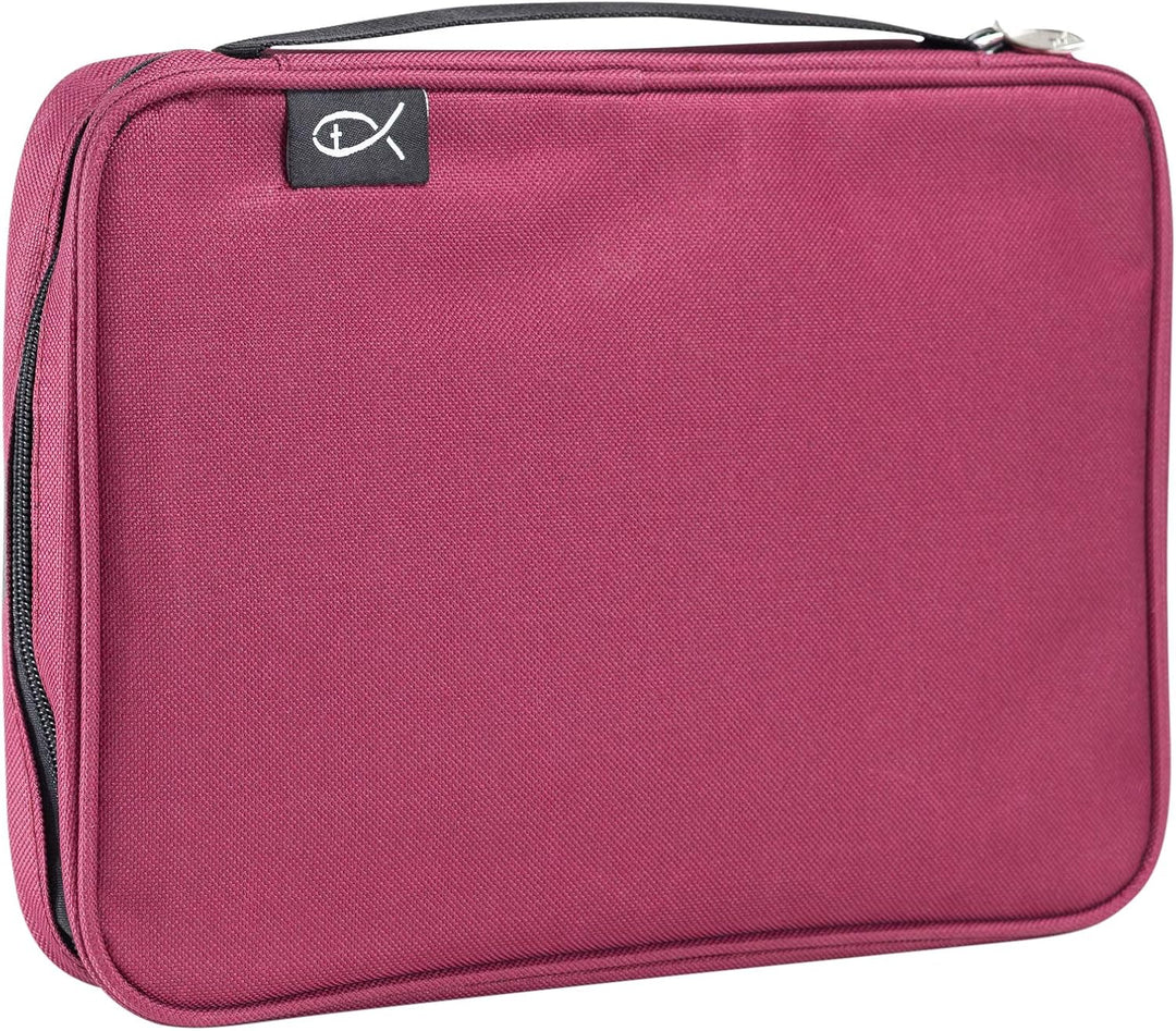 Divinity Boutique Bibelhülle Basic Burgunderrot, extra gross (21437) | passend für Bibeln bis 18,4 x