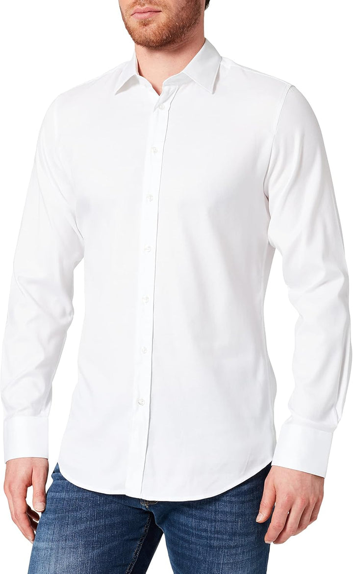 s.Oliver Herren Hemd 3XL 0100, 3XL 0100