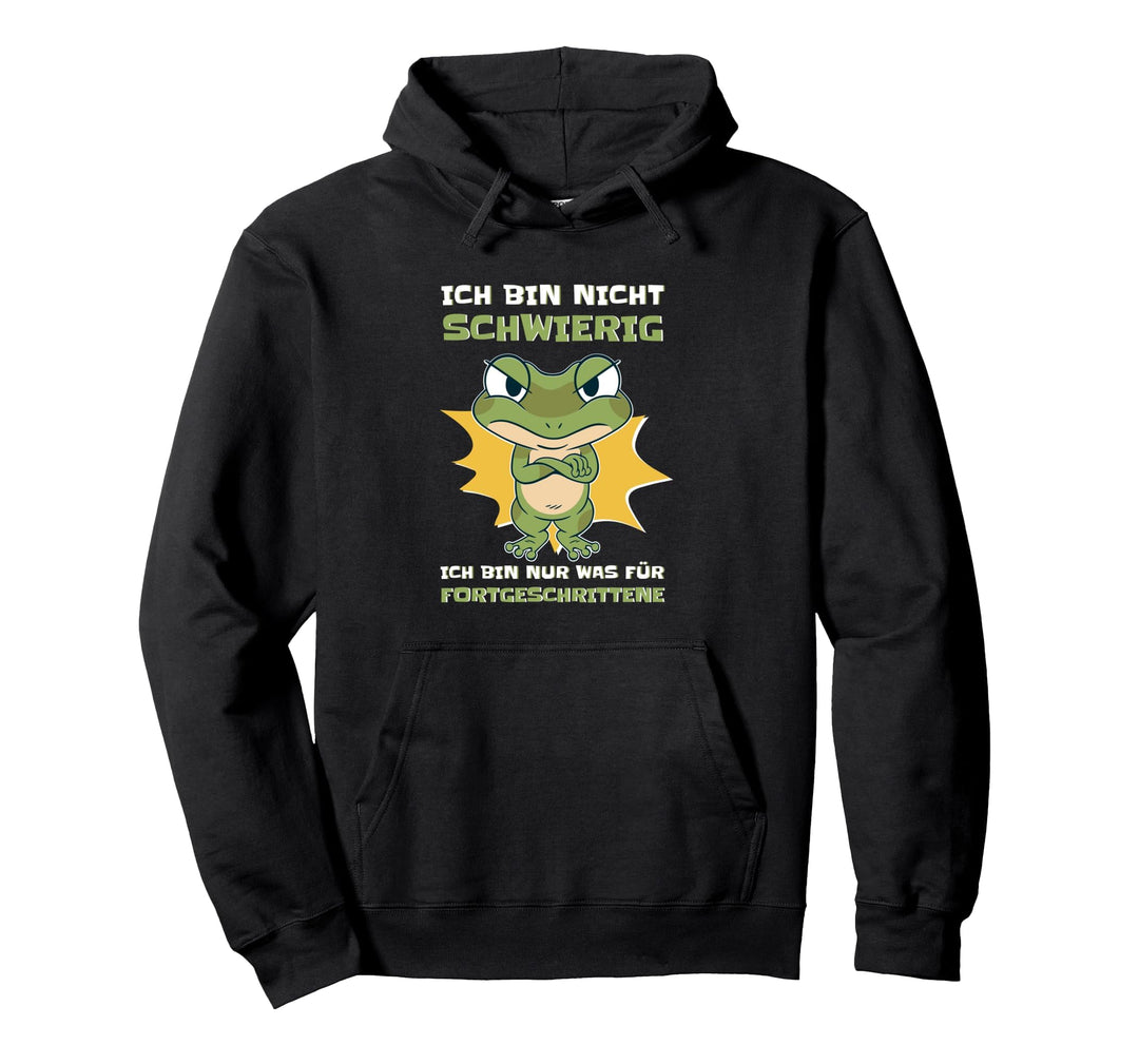 sarkasmus ich bin nicht schwierig sarkastische sprüche Pullover Hoodie