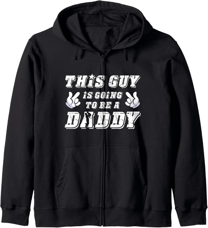 Future Daddy Papa Papa Poppa Neugeborenes Baby Kinder Stiefvater Kapuzenjacke