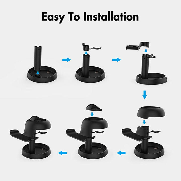 SHEAWA VR Headset Ständer und Halter Display für Vision Pro/PICO 4/PSVR 2/Meta Quest 3/Quest 2/Rift