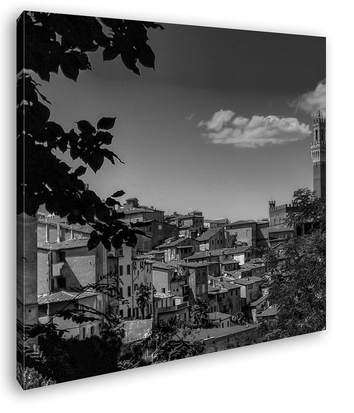 deyoli die Stadt Pisa in Italien Format: 70x70 Effekt: Schwarz&amp;Weiss als Leinwandbild, Motiv auf Ech