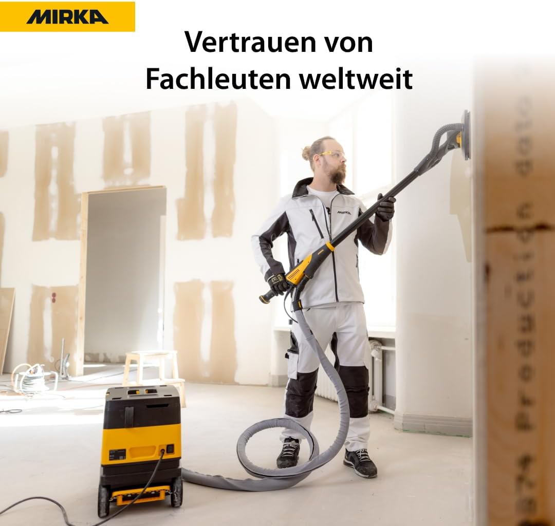 Mirka DEXOS 1217 M AFC/Industriestaubsauger Klasse M / 17L Nass- & Trockensauger/Automatische Filter