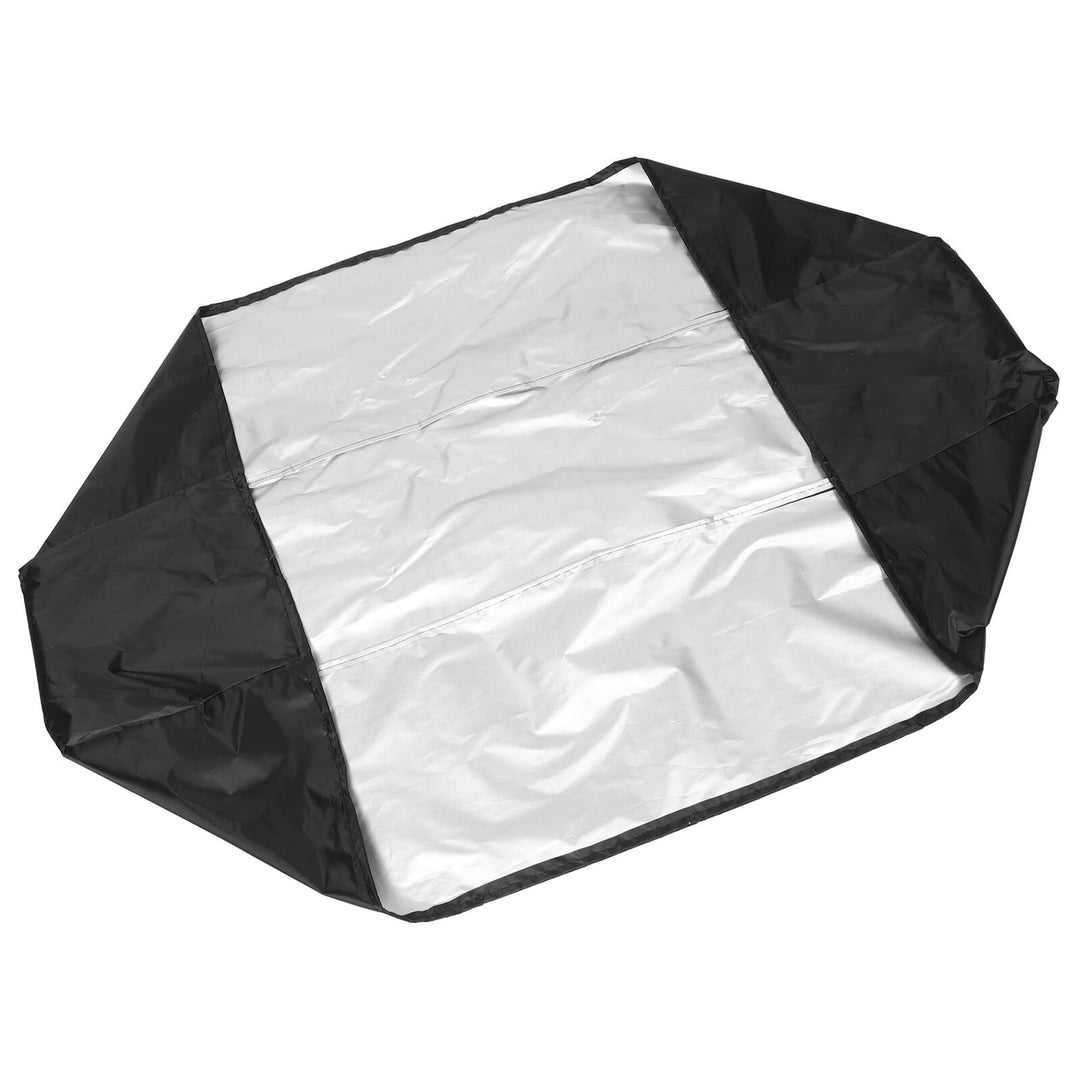 BESPORTBLE Robuste Brennholzregal Abdeckung 150X36X36cm aus Reissfestem Material Schwarze Staubschut
