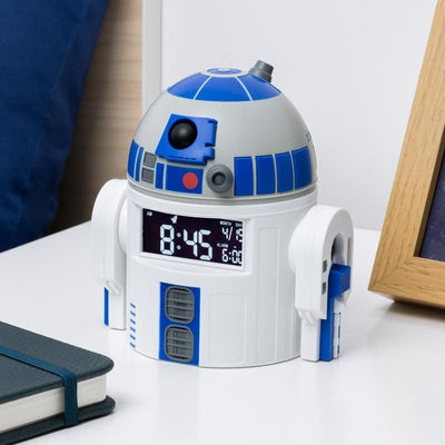 Paladone R2D2 Wecker - Offiziell Lizenziertes Star Wars Merchandise, mit R2D2-Sounds, perfekte Dekor