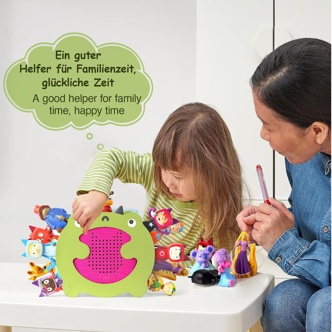 Tonie Regal vollständig magnetisches Toniebox Regal für mehr als 25-35 Figuren + Box Tonieregal für