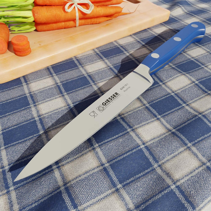 Giesser seit 1776 - Made in Germany - Spickmesser geschmiedet blau Skyline Blue, 10 cm, Officemesser