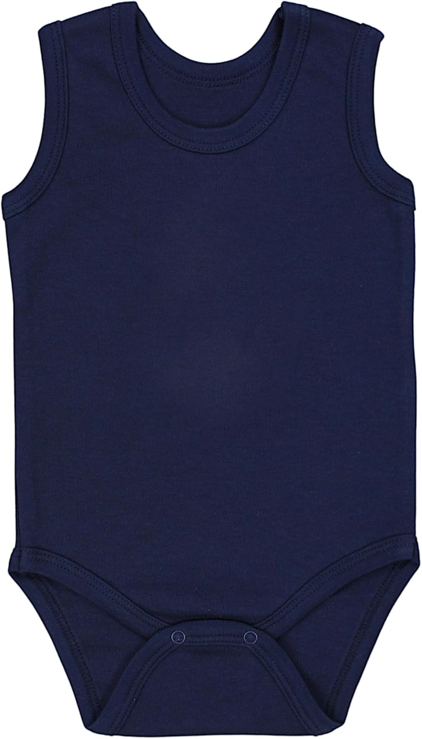 TupTam Baby Jungen Achselbody – Weicher Baby Body im 5er Pack aus Baumwolle, Body Baby Unifarben OEK