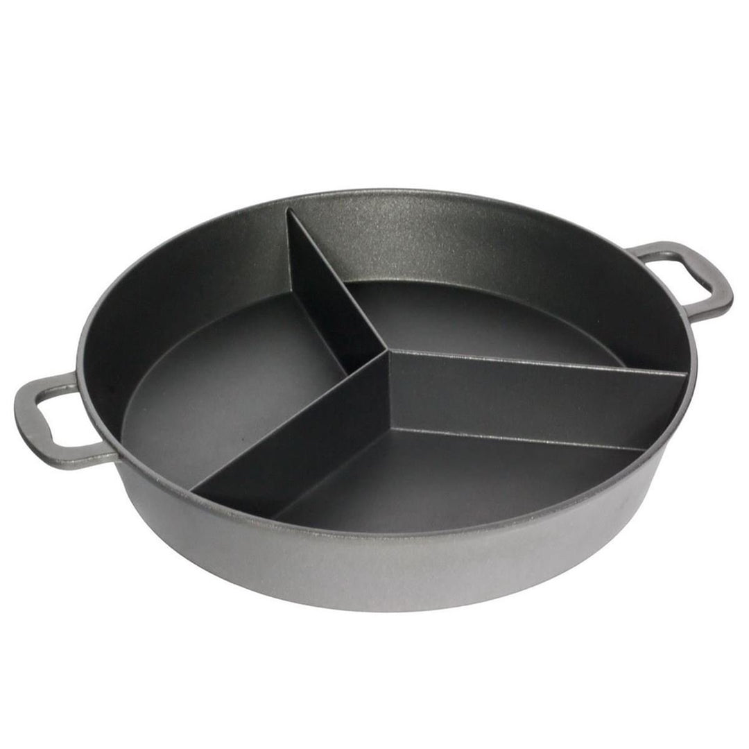 AMT Grossraumpfanne aus Aluguss 65 cm mit 3 Stegen Ø 65 cm, mit 3 Stegen, Ø 65 cm, mit 3 Stegen