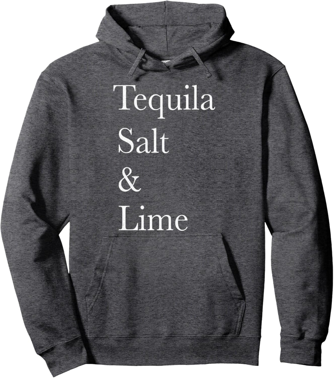 Tequila Salt & Lime Margarita Recipe Pullover Hoodie