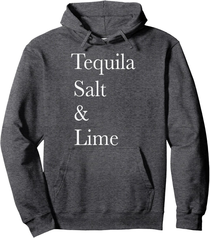 Tequila Salt & Lime Margarita Recipe Pullover Hoodie