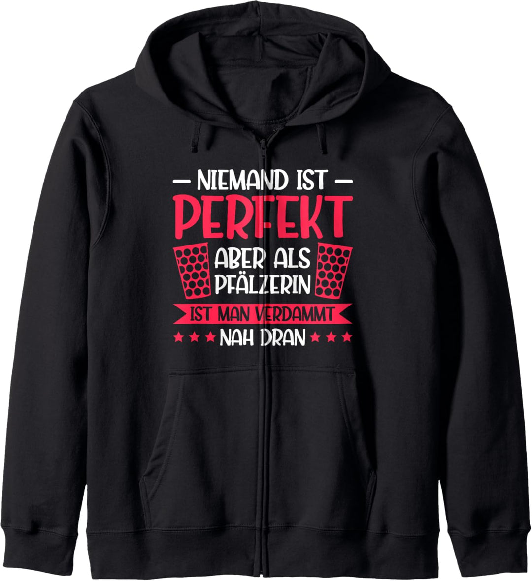 Schorle Pfälzerin Pfalz Weinfest Kapuzenjacke