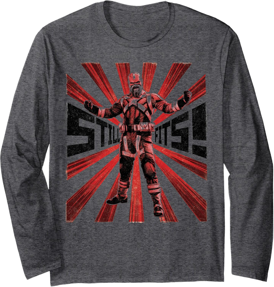 Marvel Black Widow Red Guardian Still Fits Langarmshirt