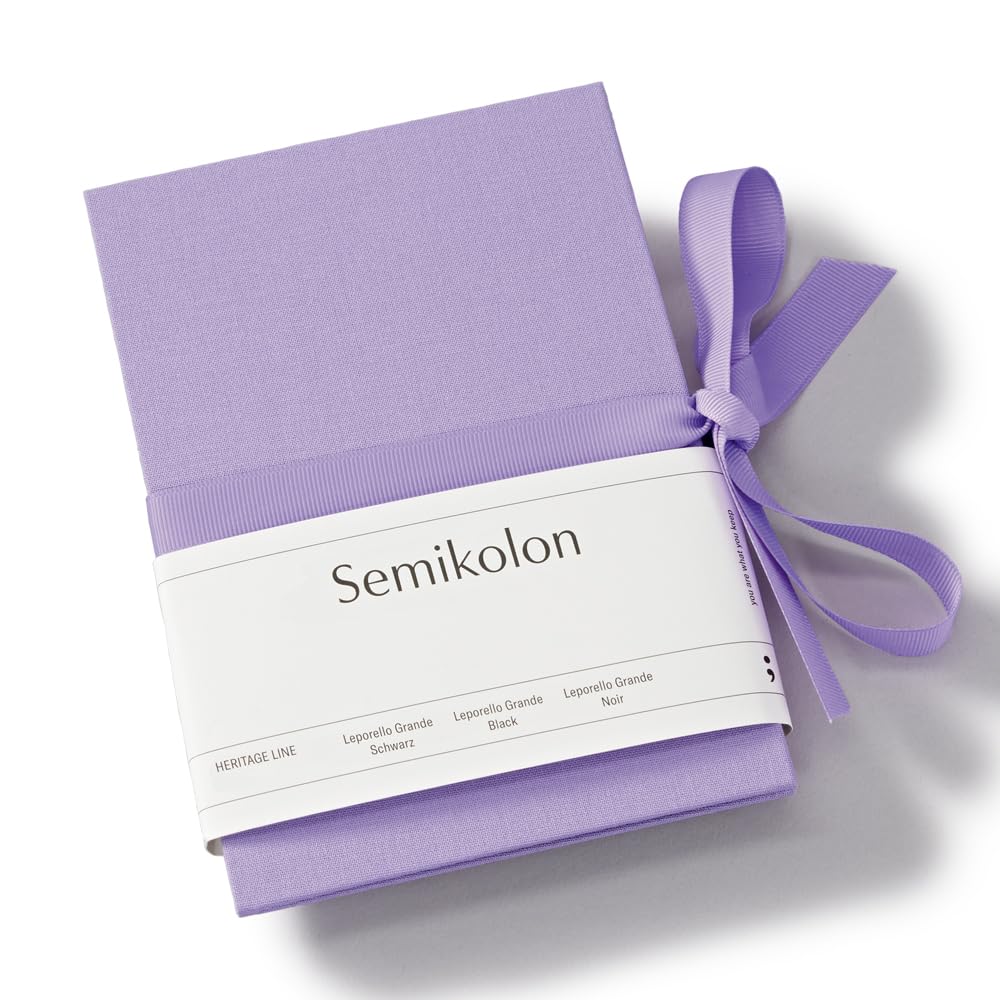 Semikolon 370025 Leporello Grande A5 15 x 21 cm - 14 Fotos 13 x 18 cm - Ziehharmonika-Fotobuch - lil