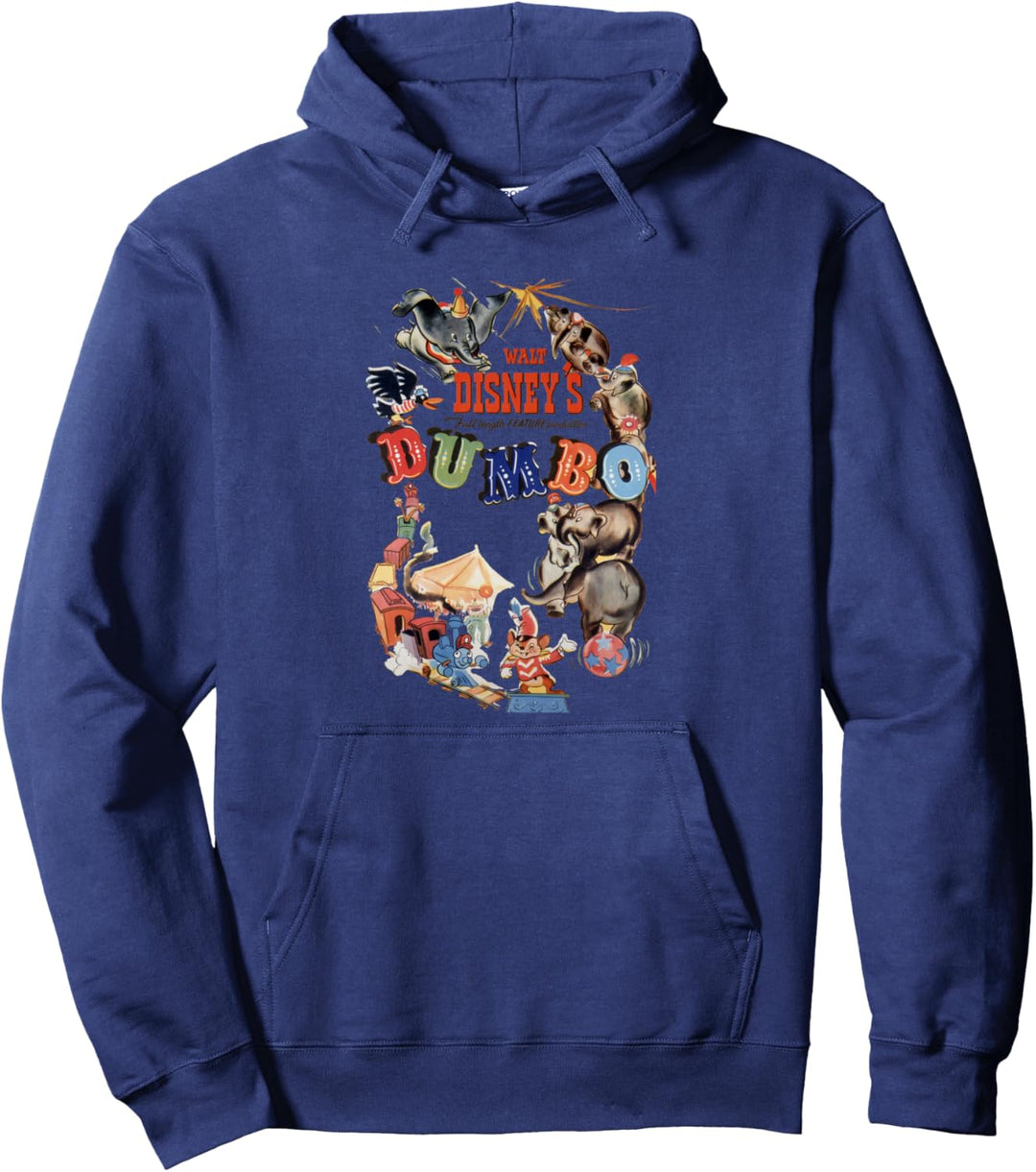 Disney Dumbo Vintage Movie Poster Pullover Hoodie