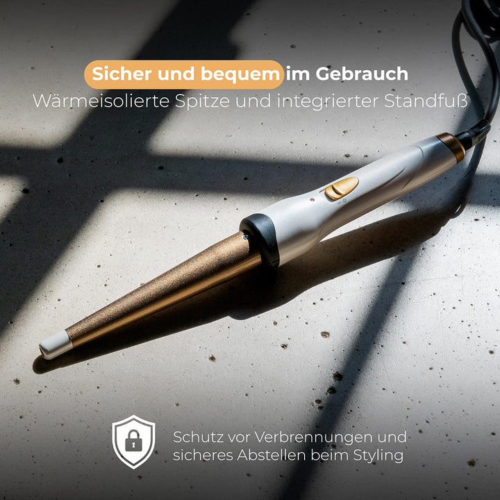 ProfiCare® Lockenstab | variable Lockengrössen | Lockenwickler | Lockenstyler mit Ionisierungsfunkti