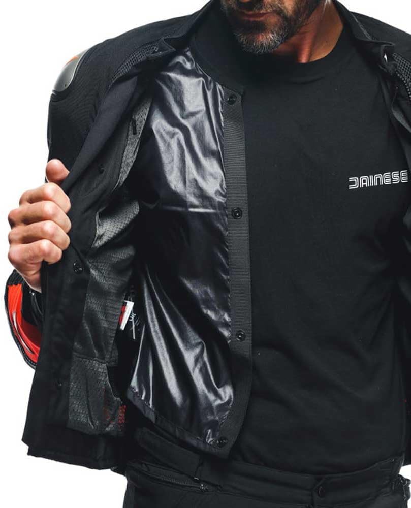 Dainese Herren Energyca Air Tex Jacket Cordura Motorradjacke Herren, Abriebfeste Motorrad Jacke mit