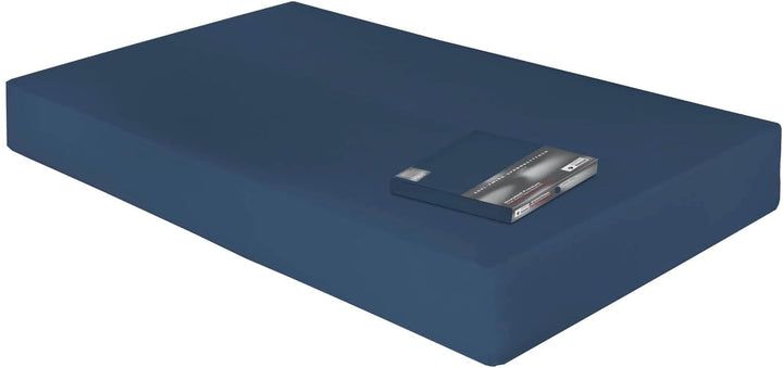 dormabell Premium Z Spannbetttuch, Farbe navy, 90/100 - 200/220 18 cm - 24 cm Hoch Navy 100 x 200 cm