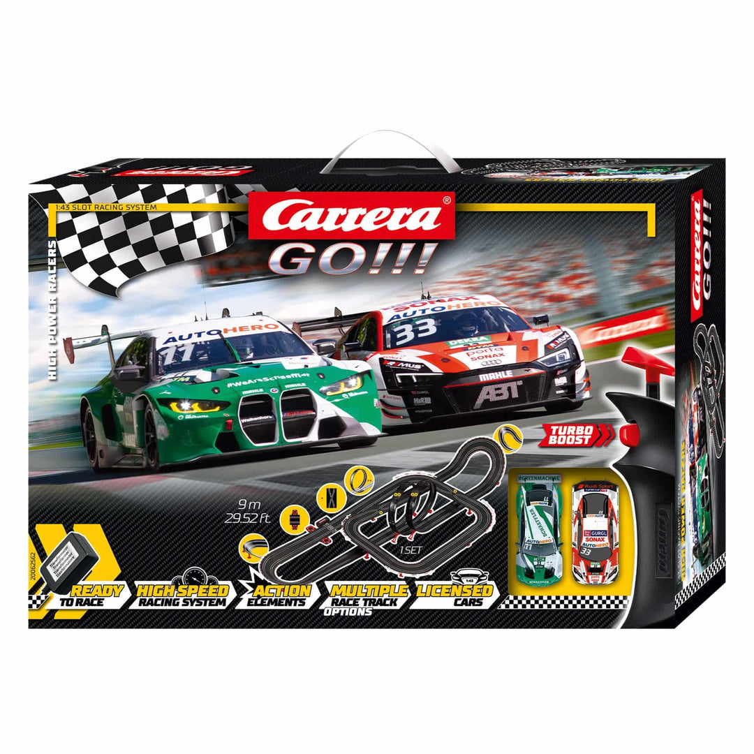Carrera GO!!! DTM High Power Racers Rennbahnen und lizensierte Slotcars | bis zu 2 Spieler | Für Jun