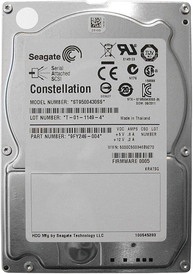 Seagate Constellation 7200.1 500GB SAS - ST9500430SS