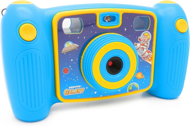 Easypix Kiddypix Galaxy Kinder Digitalkamera, blau, Blau