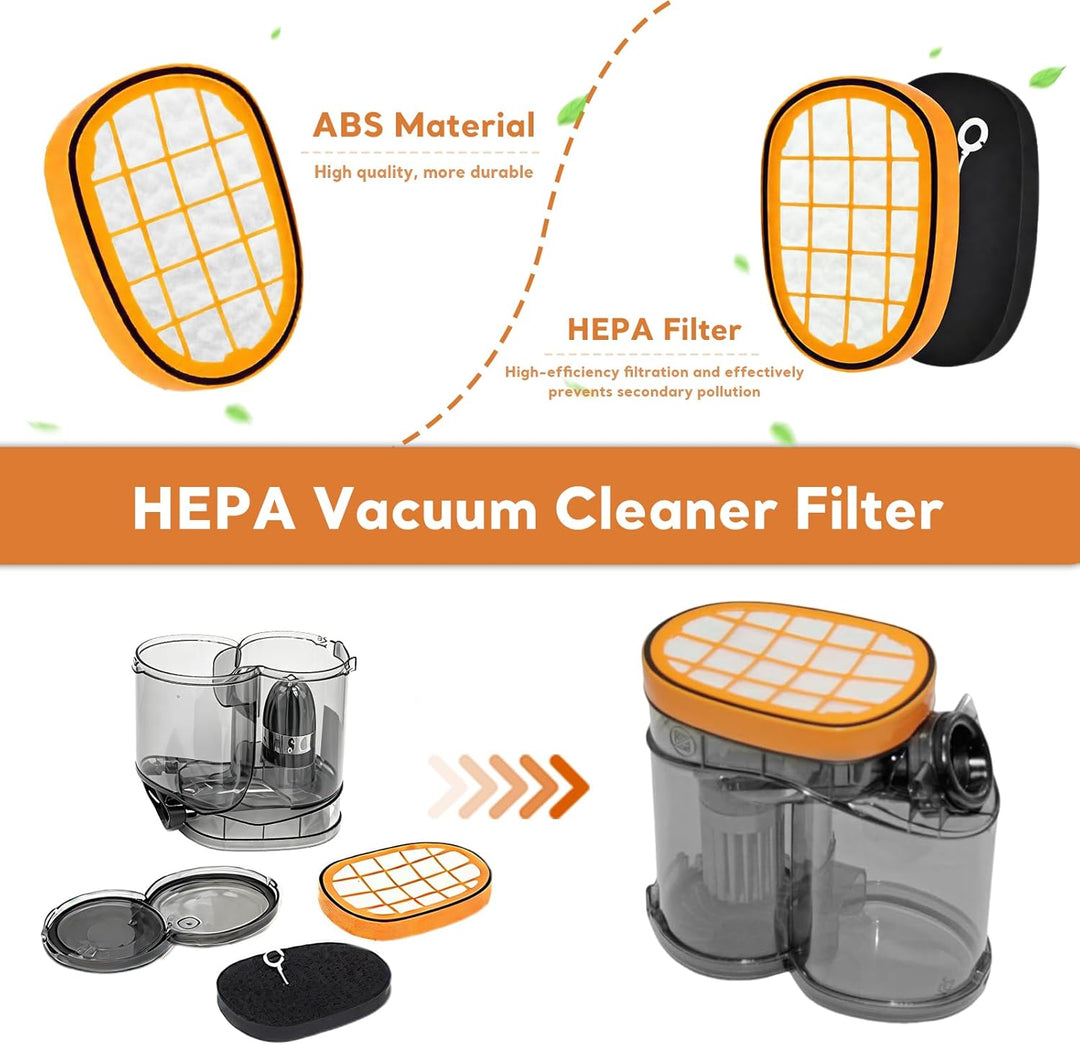 Galerie SV 6 Stück Filter für Philips SpeedPro Max Ersatzteile, Filter für Philips SpeedPro Max Akku