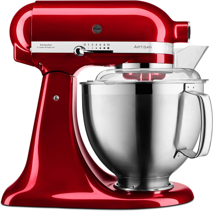 KitchenAid Küchenmaschine Artisan - P24 Food Processor Set Spezial 185er (K) - 5KSM185PSECA inkl. Fo