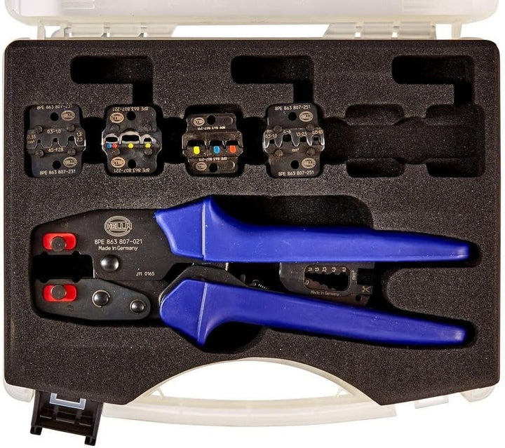 HELLA - Crimpzangeneinsatz-Set - Kunststoff - schwarz/weiss - Profi - Set - 8PE 863 807-821