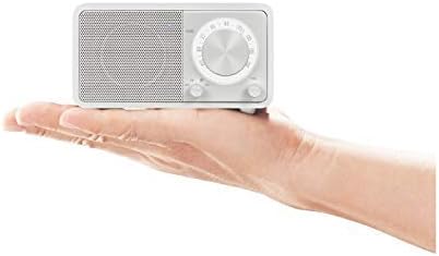 Sangean WR-7 tragbares Desktop-Radio (FM-RDS-Tuner, Bluetooth, AUX-In, integrierter Lautsprecher, Ak