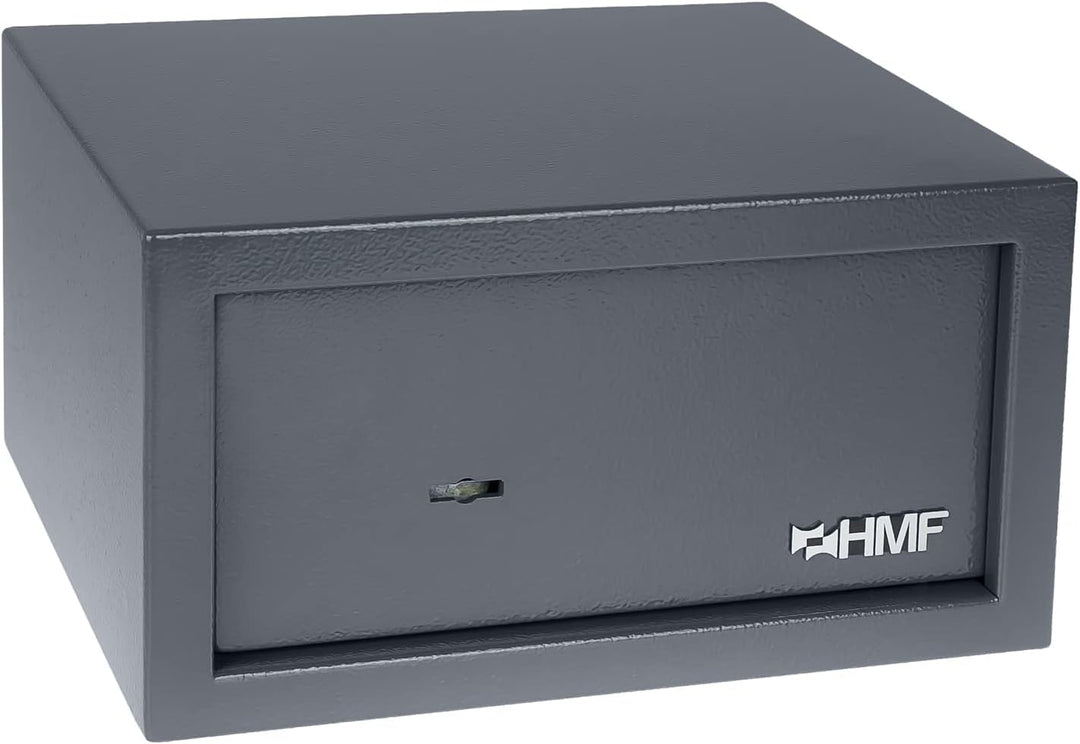 HMF 49217-11 Tresor Möbeltresor Doppelbartschloss, 31,0 x 17,0 x 25,0 cm, anthrazit 31 x 17 x 25 cm