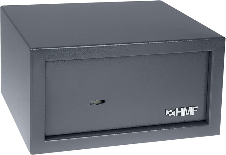 HMF 49217-11 Tresor Möbeltresor Doppelbartschloss, 31,0 x 17,0 x 25,0 cm, anthrazit 31 x 17 x 25 cm