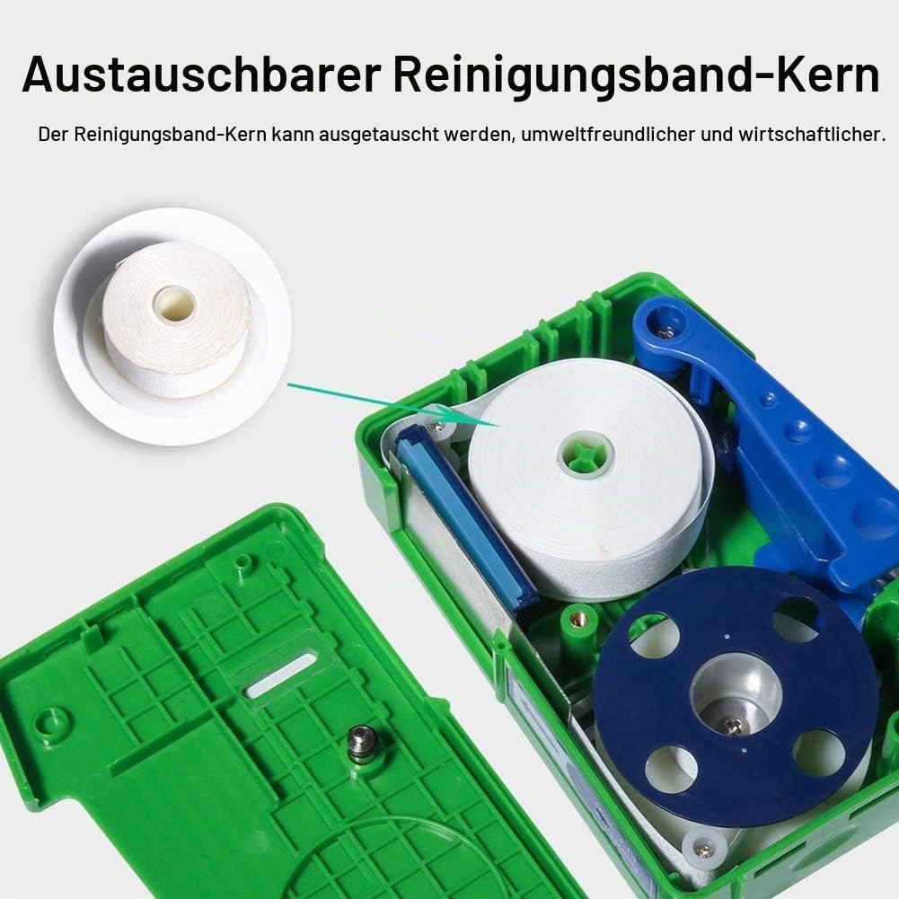Elfcam – Glasfaser-Reinigungsbox, Reiniger für Glasfaserkabel, SC FC St LC E2000 MPO MTP MTRJ MU, me