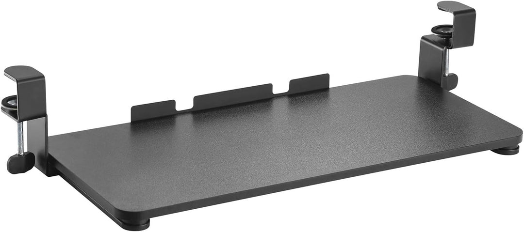 Maclean MC-839 Tastaturauszug Tastaturhalterung Halterung unter Schreibtisch Zulage Unterbau Tastatu