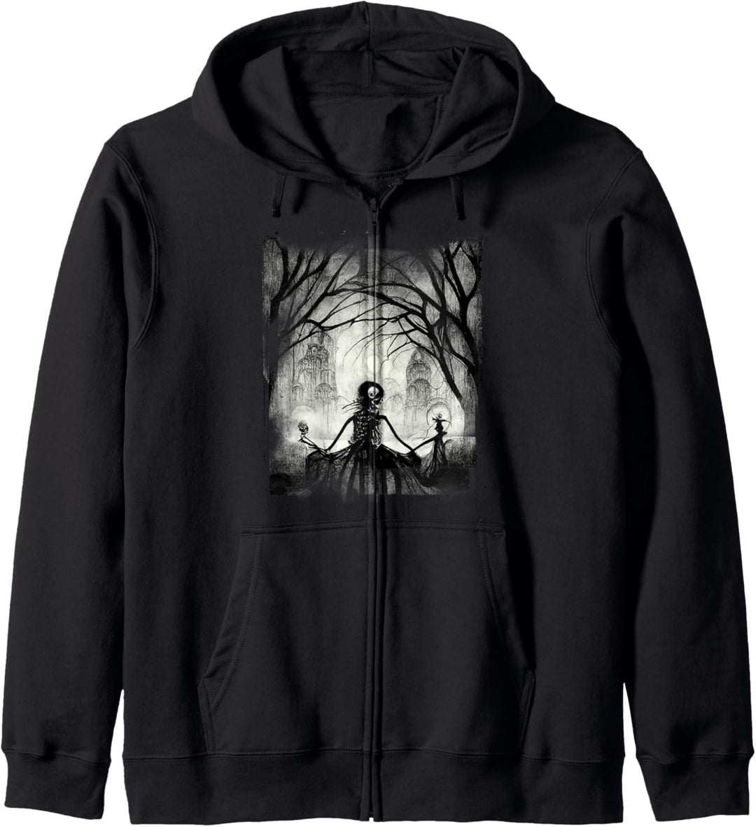 Dark Art Aesthetic Grunge Fairy Gothic Horror Kapuzenjacke