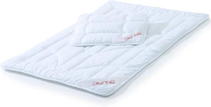 CelinaTex First Class Kinder Bettdecke 100 x 135 cm Ganzjahres Decke Set mit Kopfkissen 40 x 60 cm K