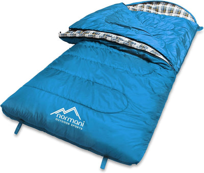 4-in-1-Funktion Extrem Outdoor Schlafsack 'Antarctica' aus Nylon Rip-Stop mit 500 + 250 g/m² Hollow