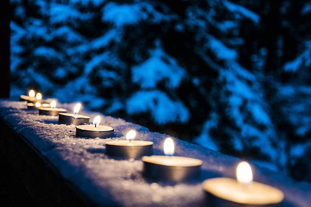 Pritogo Teelichter, Weiss in Aluhülle Ø 3,8 * 2,5 cm, Russfrei, Brenndauer: 8 Stunden (600 Stück)