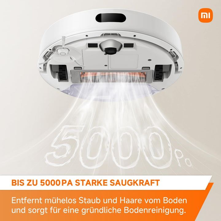 Xiaomi Robot Vacuum S20 Saug- und Wischroboter, Smarter Reinigungsplan mit LDS Lasernavigation, 5000