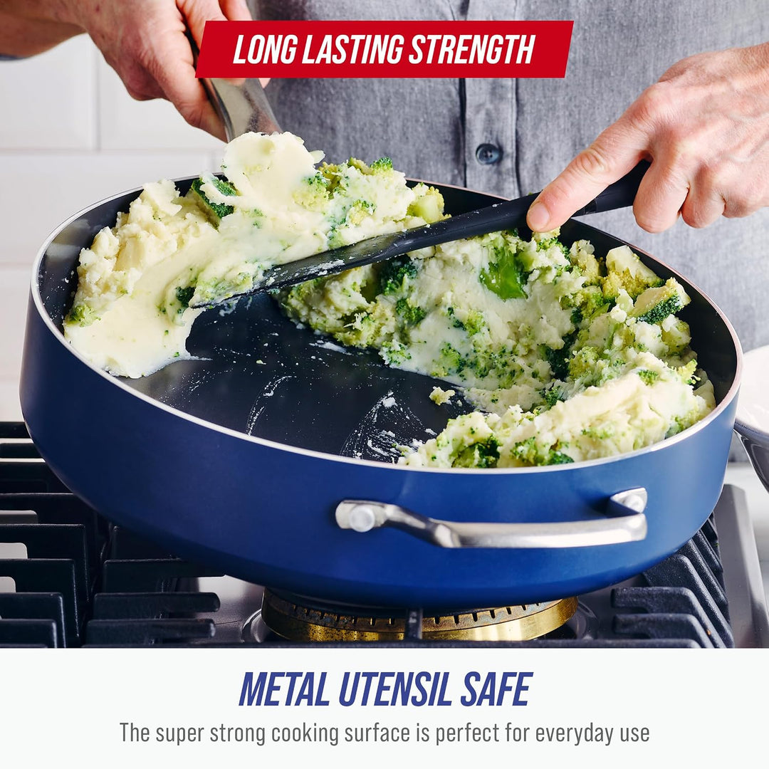 Blue Diamond 5QT Sautepan blau, 5QT Sautepan